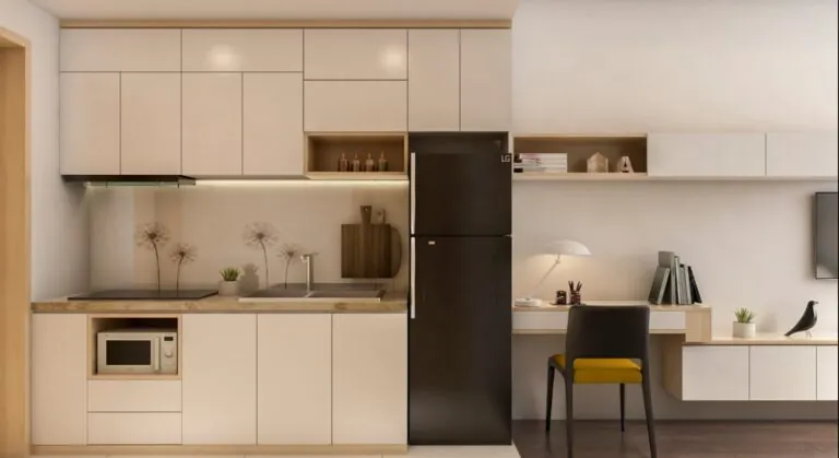 Ambiente interno modelado com blocos para SketchUp